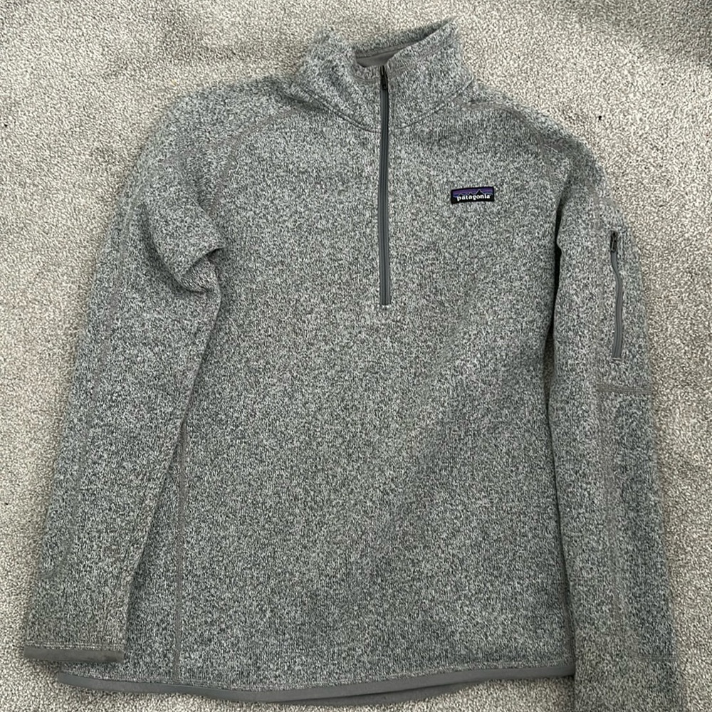 Patagonia Better Sweater 1/4 Zip Fleece Grey